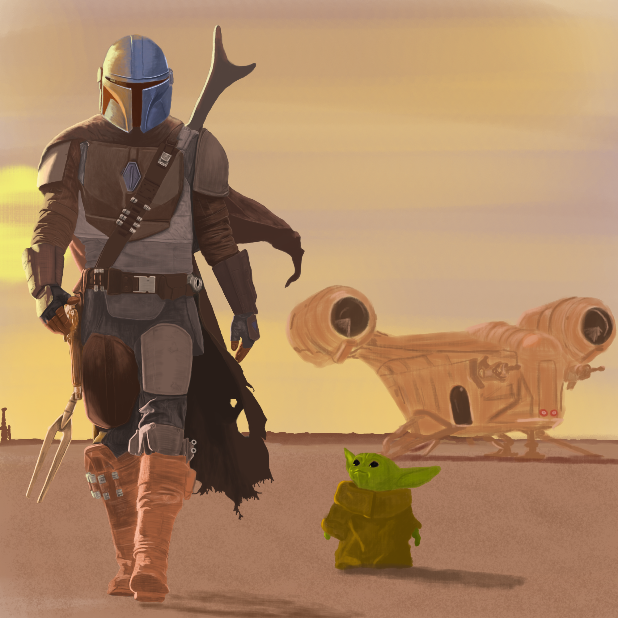 The Mandalorian and Grogu — The Mandalorian